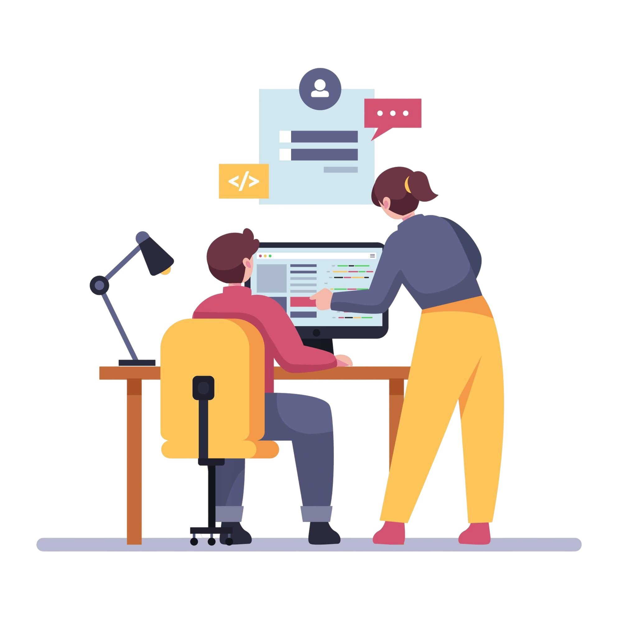 Learn to Code Illustration